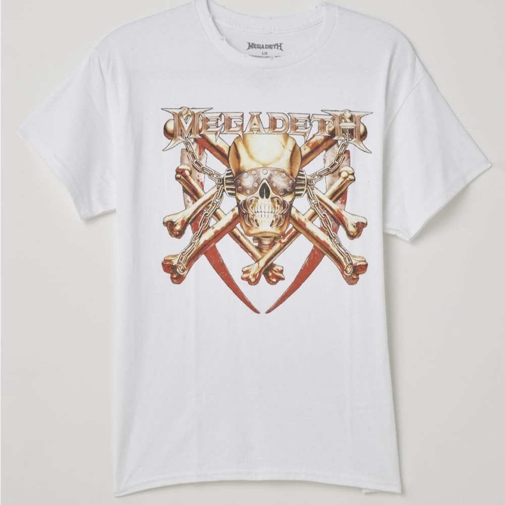 Urban Outfitters Megadeth Killing Skull Tee​